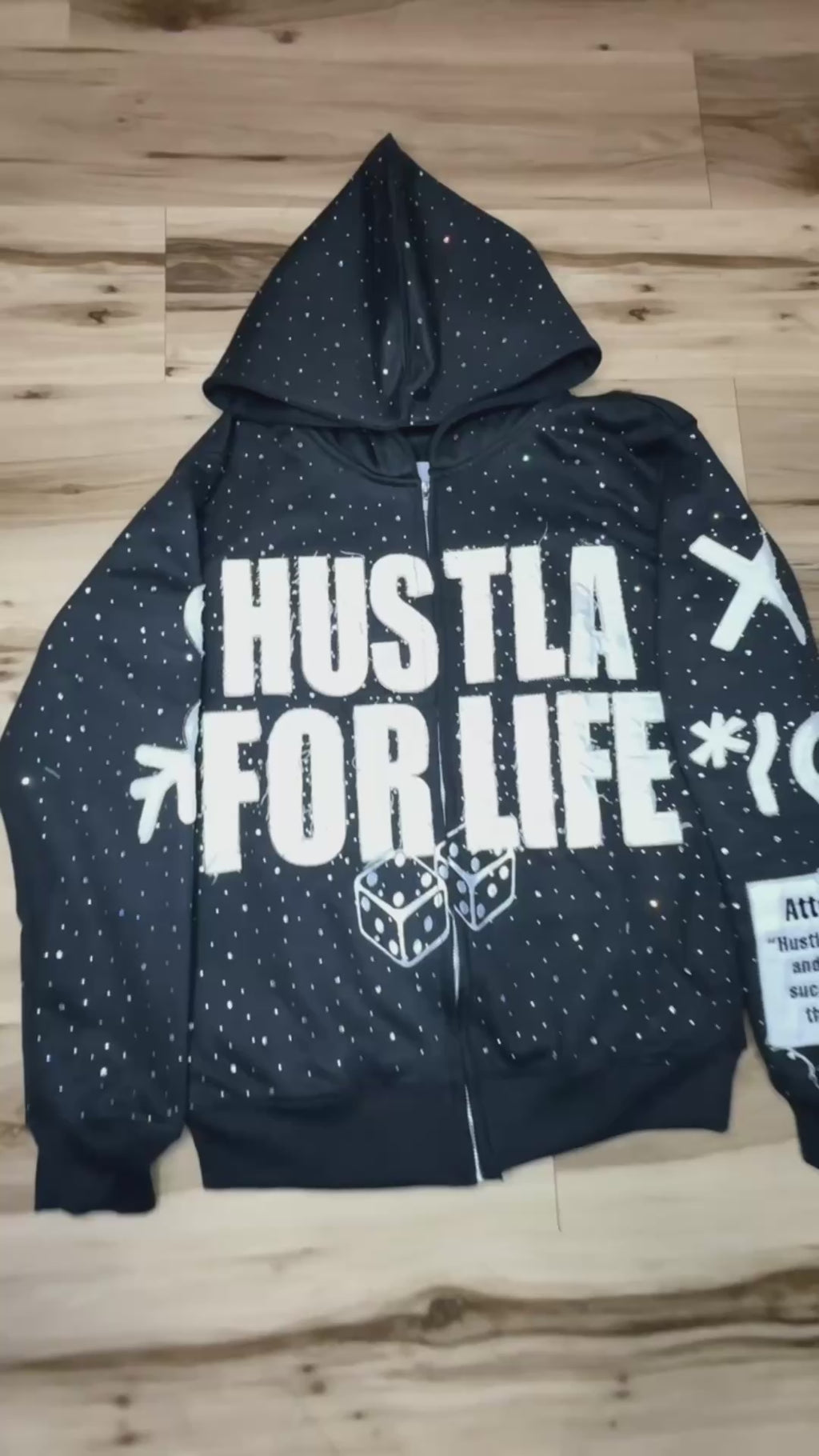 Chase Money Not People Zip Up